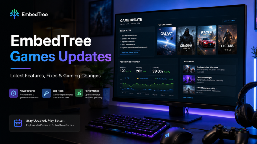 EmbedTree Games Updates